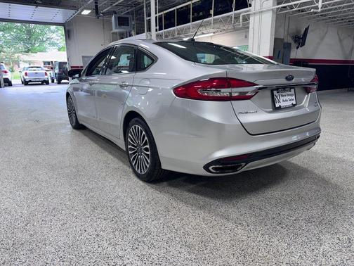 Silver 2018 Ford Fusion SE