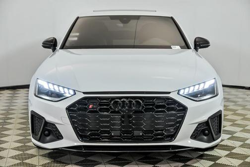 Glacier White 2023 Audi S4 Premium Plus TFSI quattro Tiptronic