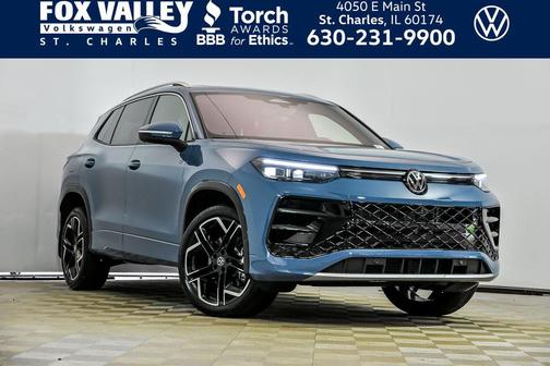 monterey blue pearl 2026 Volkswagen Tiguan 2.0T SEL R-Line 4MOTION