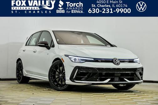 pure white 2026 Volkswagen Golf R 2.0T DSG