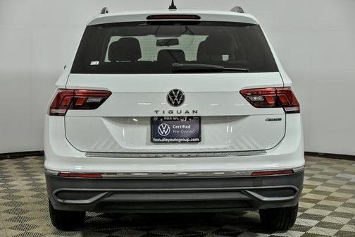 Pure White 2022 Volkswagen Tiguan 2.0T S 4MOTION