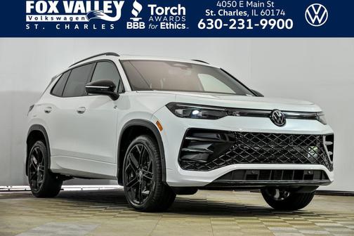 Opal White 2026 Volkswagen Tiguan 2.0T SE R-Line Black 4MOTION
