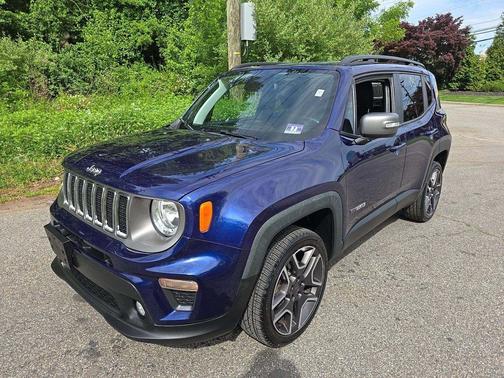 Jetset Blue Clearcoat 2019 Jeep Renegade Limited