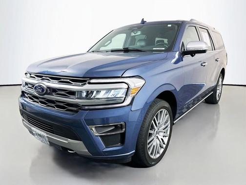 Blue Metallic 2022 Ford Expedition Platinum