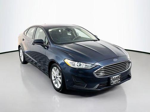 Blue Metallic 2020 Ford Fusion SE