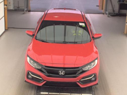 Red 2019 Honda Civic Sport