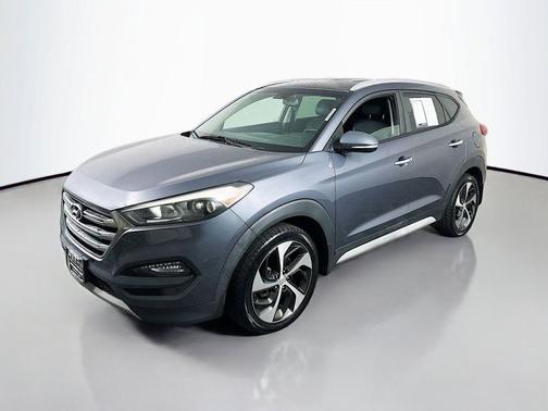 Coliseum Gray 2018 Hyundai TUCSON Limited