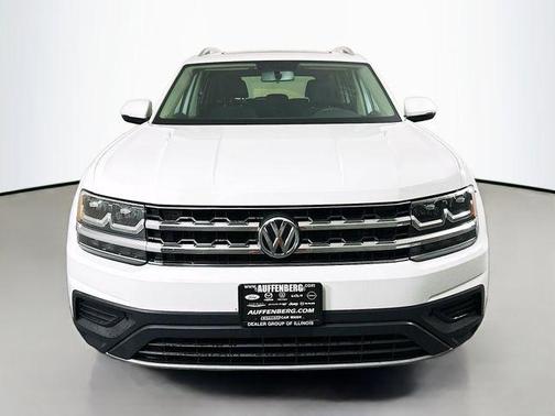 Pure White 2018 Volkswagen Atlas 3.6L Launch Edition