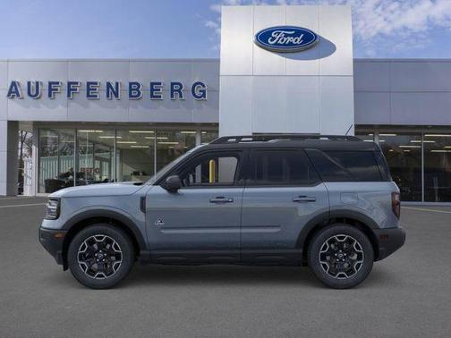 Azure Gray Metallic 2025 Ford Bronco Sport Outer Banks