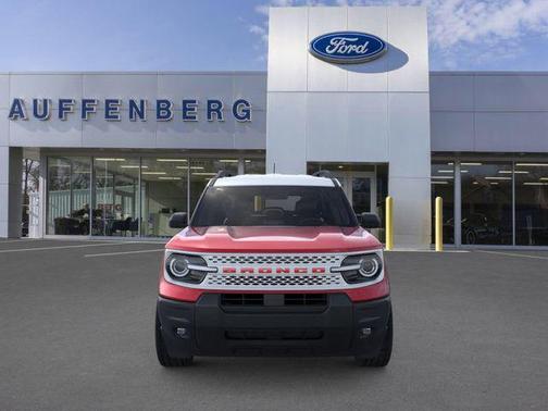 Ruby Red Metallic 2025 Ford Bronco Sport Heritage