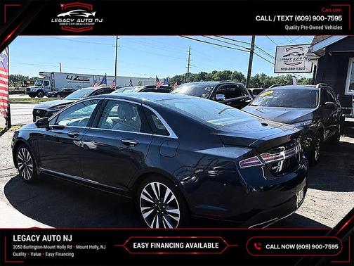 Blue 2017 Lincoln MKZ Reserve