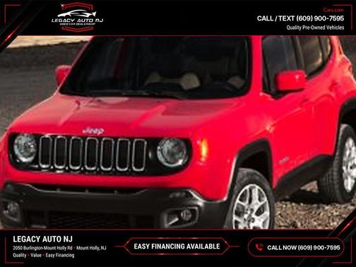 Black 2017 Jeep Renegade Latitude