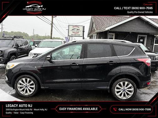 Black 2017 Ford Escape Titanium