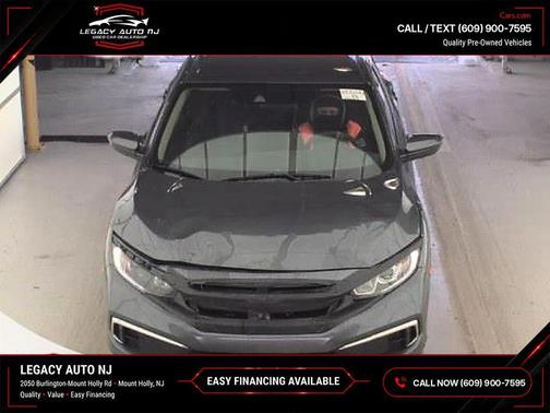 Gray 2019 Honda Civic LX