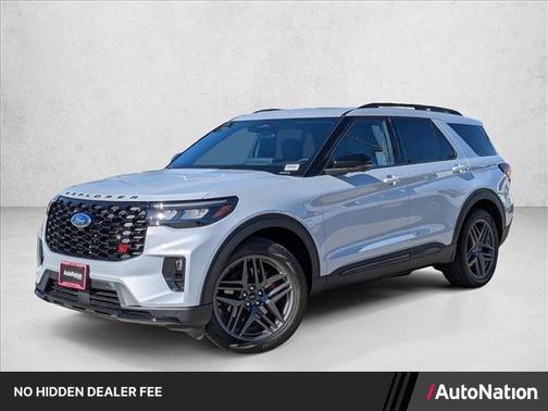 Space White Metallic 2026 Ford Explorer ST