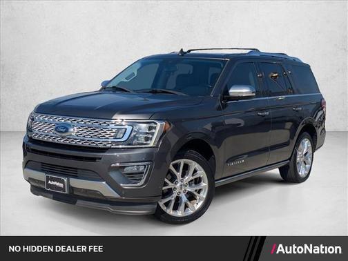 Silver/Gray 2018 Ford Expedition Platinum