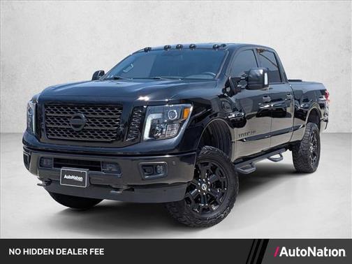Magnetic Black 2018 Nissan Titan XD SV