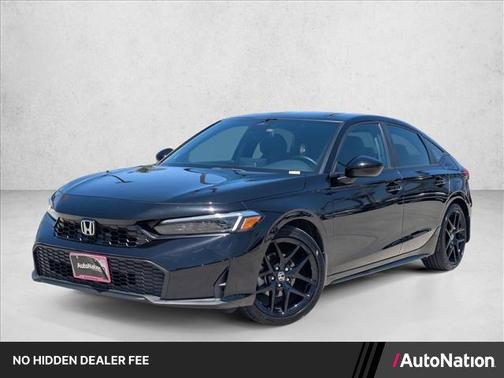 Crystal Black Pearl 2025 Honda Civic Sport
