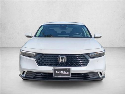 Platinum White Pearl 2023 Honda Accord Hybrid EX-L