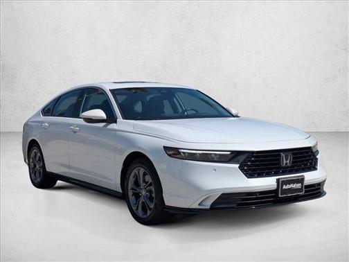 Platinum White Pearl 2023 Honda Accord Hybrid EX-L