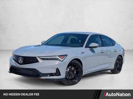 Silver/Gray 2026 Acura Integra FWD A-Spec