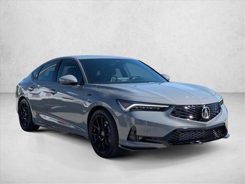 Silver/Gray 2026 Acura Integra FWD A-Spec