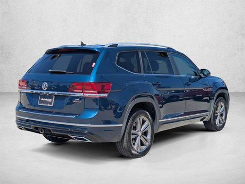 Tourmaline Blue Metallic 2019 Volkswagen Atlas 3.6L SE w/Technology