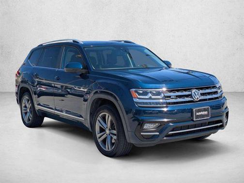 Tourmaline Blue Metallic 2019 Volkswagen Atlas 3.6L SE w/Technology