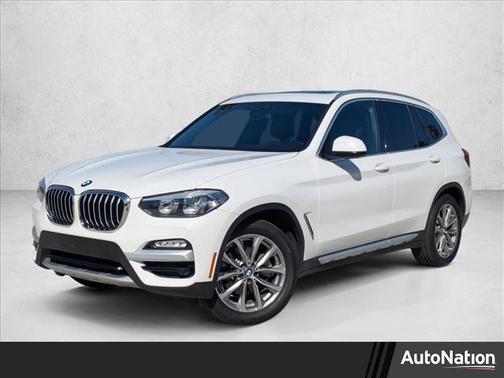 Alpine White 2019 BMW X3 sDrive30i