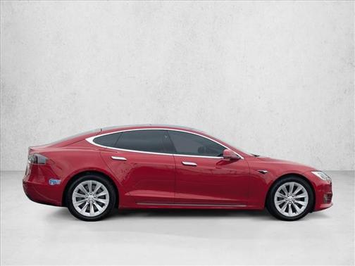 Red Multi-Coat 2018 Tesla Model S 75D