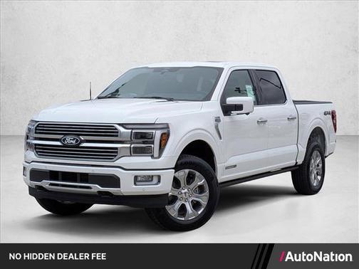 Star White Metallic Tri-Coat 2026 Ford F-150 Platinum