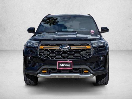Agate Black Metallic 2026 Ford Explorer Tremor