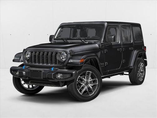 Black Clearcoat 2025 Jeep Wrangler 4xe Sport S