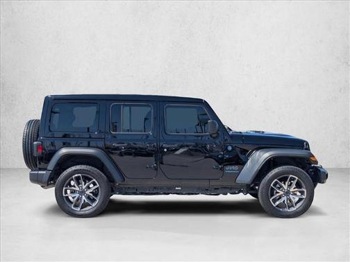 Black Clearcoat 2025 Jeep Wrangler 4xe Sport S