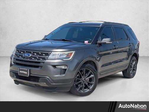 Magnetic Metallic 2018 Ford Explorer XLT