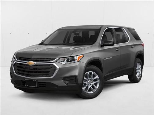 Satin Steel Metallic 2021 Chevrolet Traverse LS