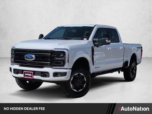 Star White Metallic Tri-Coat 2026 Ford F-350 Platinum