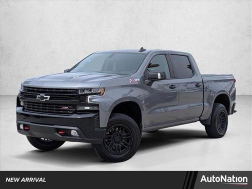 Satin Steel Metallic 2021 Chevrolet Silverado 1500 LT Trail Boss