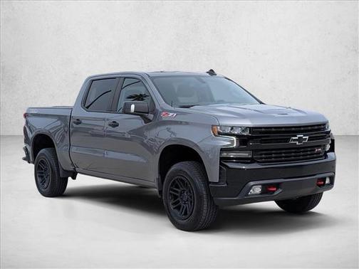 Satin Steel Metallic 2021 Chevrolet Silverado 1500 LT Trail Boss