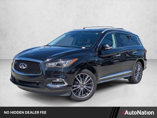 Black Obsidian 2019 INFINITI QX60 Luxe