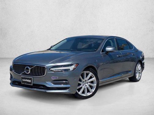 Mussel Blue Metallic 2018 Volvo S90 T8 Inscription