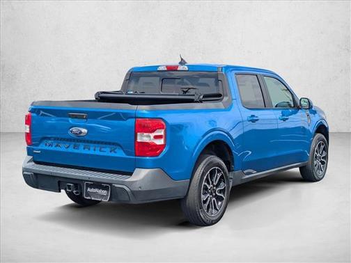 Velocity Blue Metallic 2022 Ford Maverick Lariat