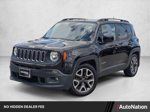 Black 2015 Jeep Renegade Latitude