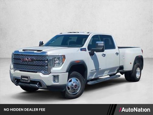 White Frost Tricoat 2021 GMC Sierra 3500 Denali