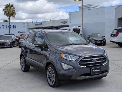 Smoke Metallic 2020 Ford EcoSport Titanium