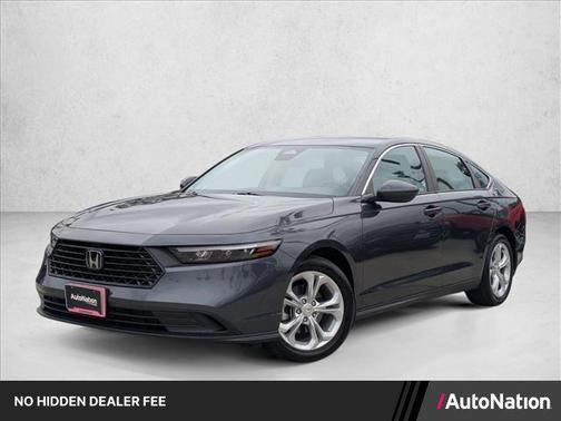Silver/Gray 2024 Honda Accord LX 1.5T