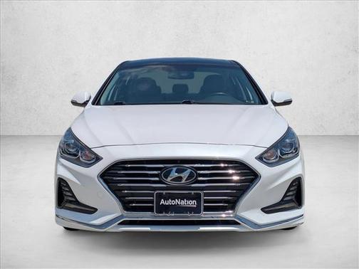 Hyper White 2018 Hyundai SONATA Hybrid Limited