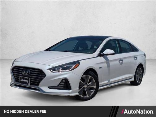 Hyper White 2018 Hyundai SONATA Hybrid Limited