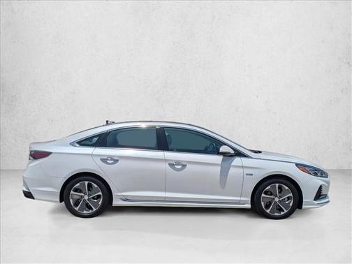 Hyper White 2018 Hyundai SONATA Hybrid Limited