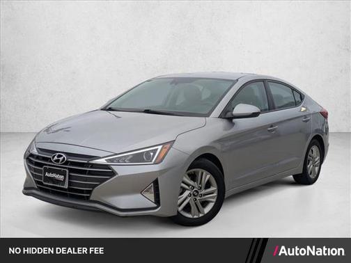 Stellar Silver 2020 Hyundai ELANTRA SEL